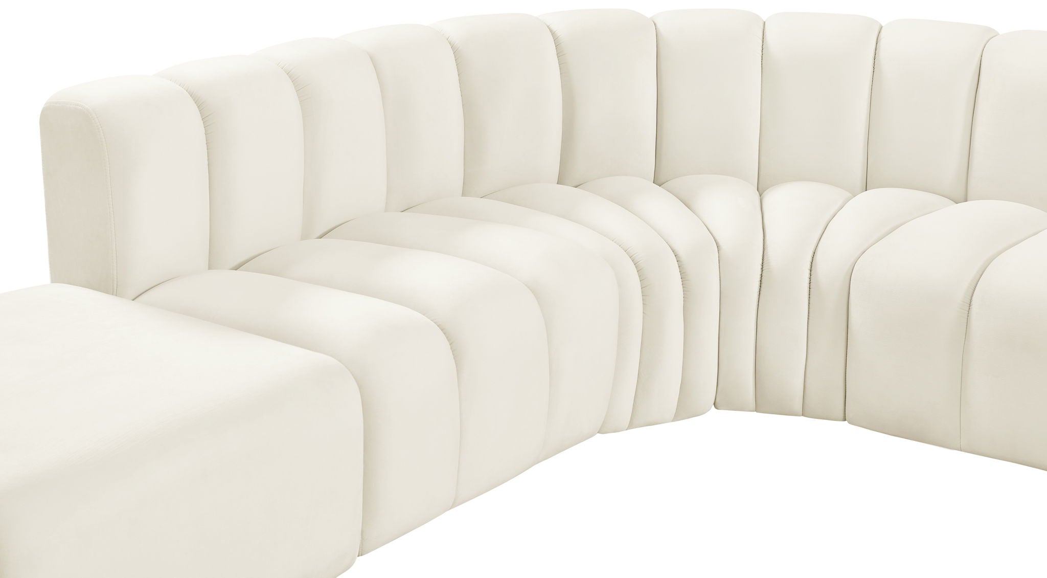 Arc - Velvet Modular Sectional