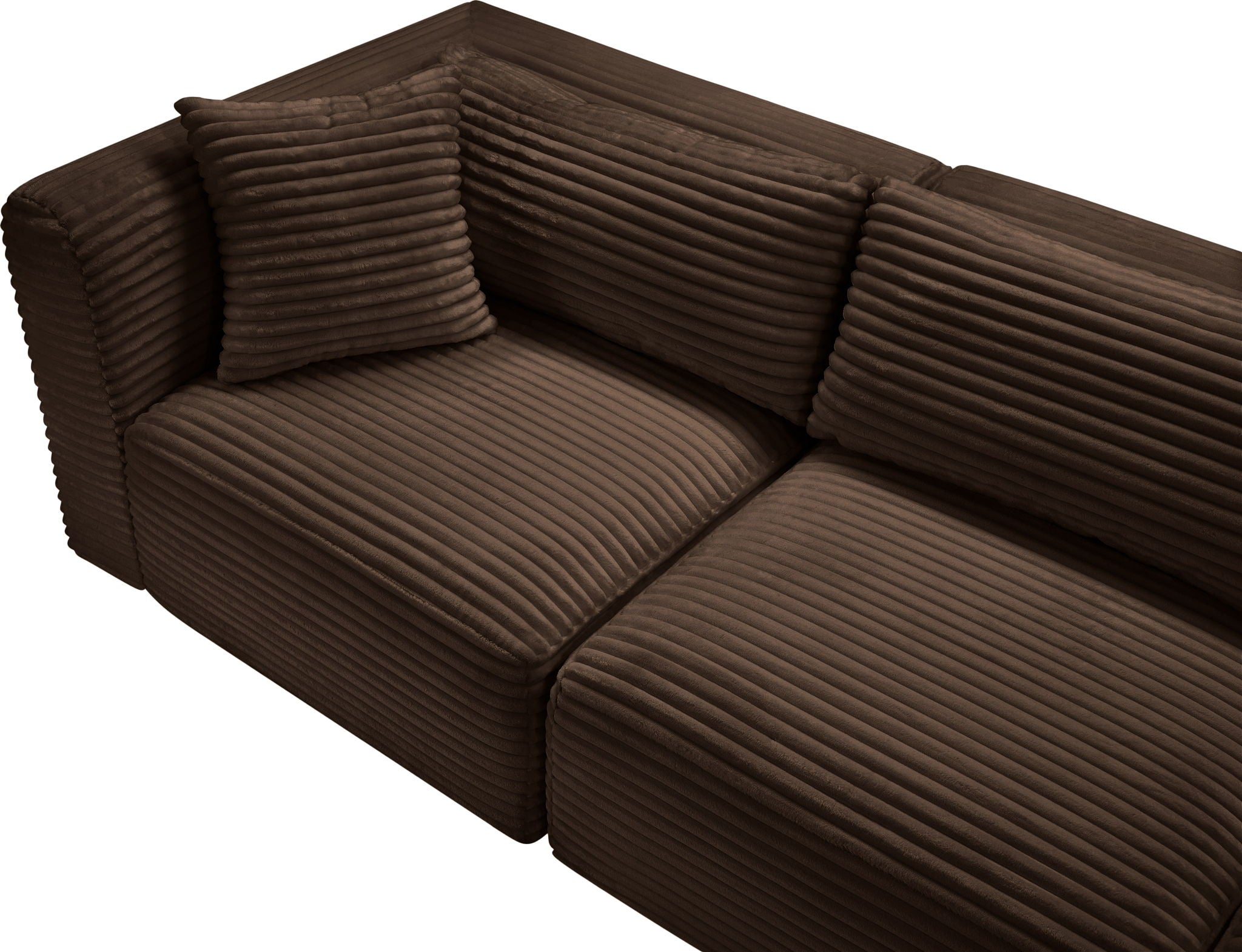 Shaggy - 5 Piece Modular Sectional