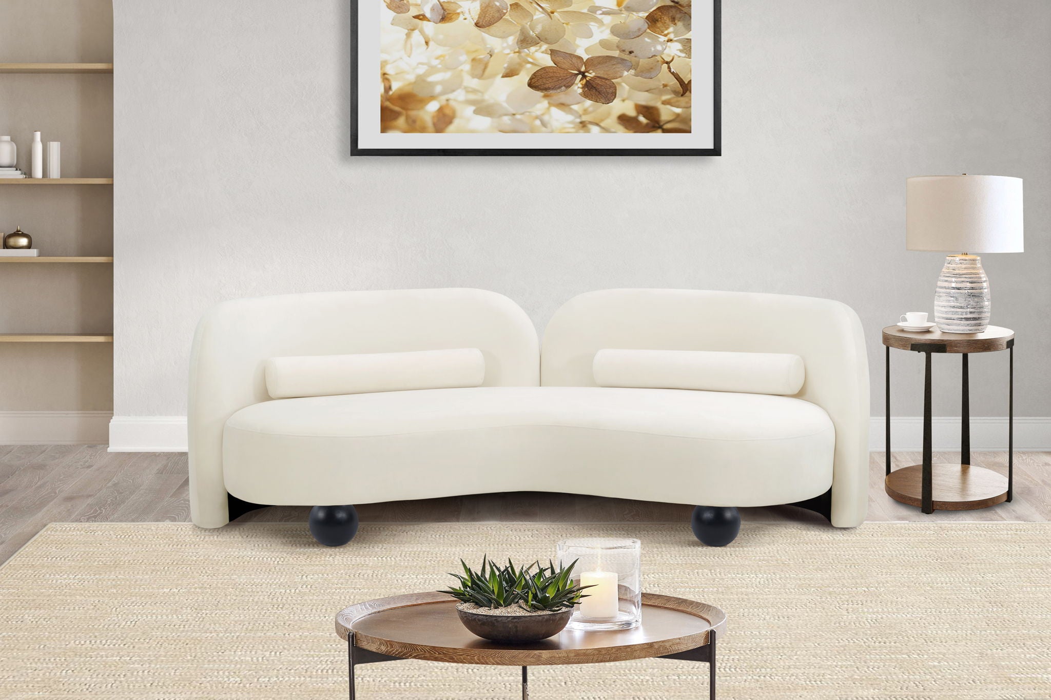 Daphne - Velvet Sofa