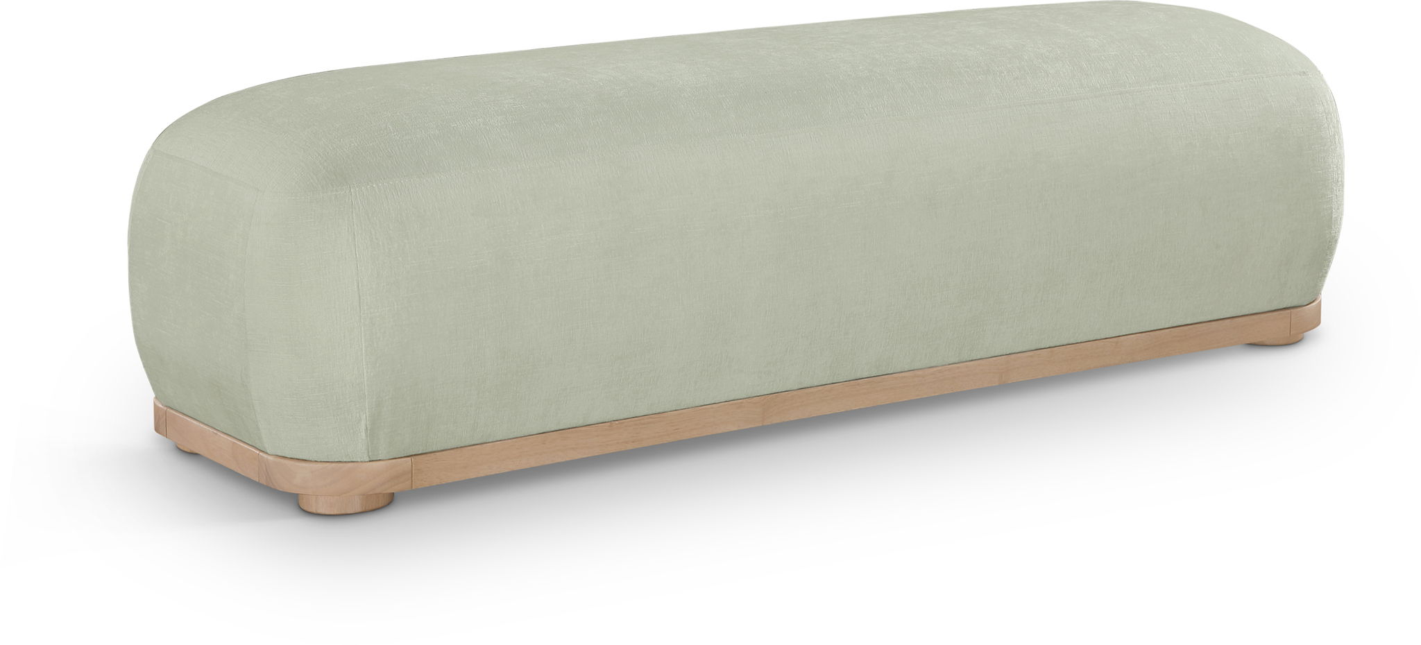 Calum - Bench - Light Brown Frame