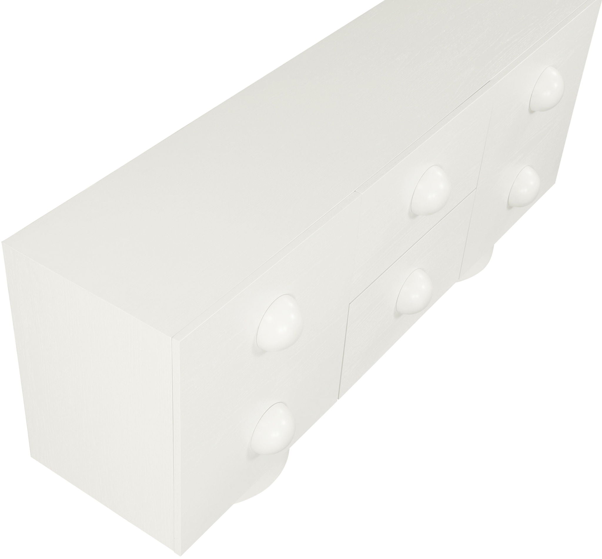 Bubble - Rubberwood with Oak Veneer Sideboard / Buffet