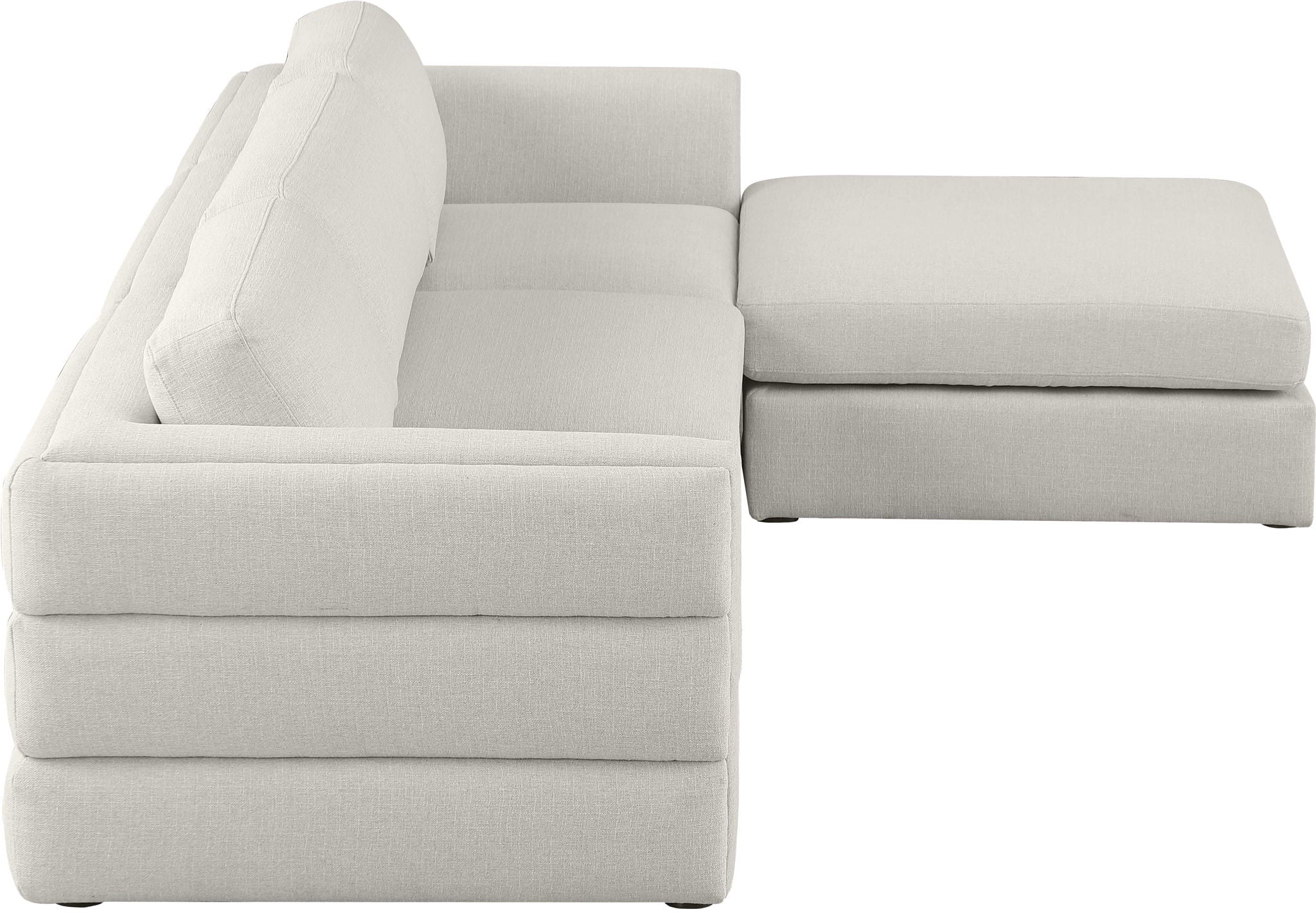 Beckham - 4 Piece Modular L-Sahped Sectional