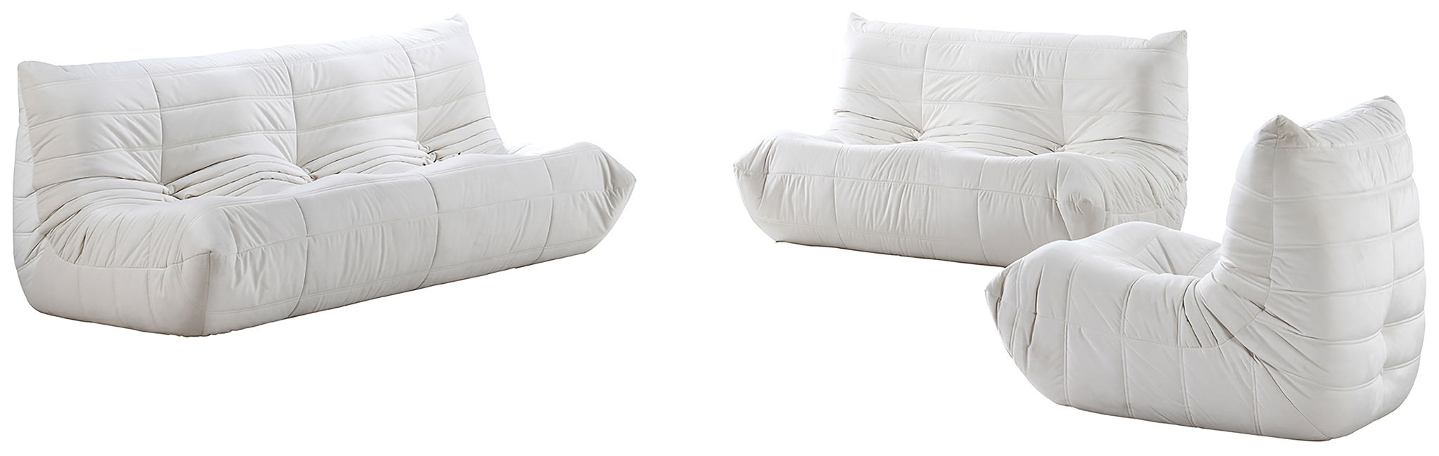 Relax - Velvet 77.75" Upholstered Sofa