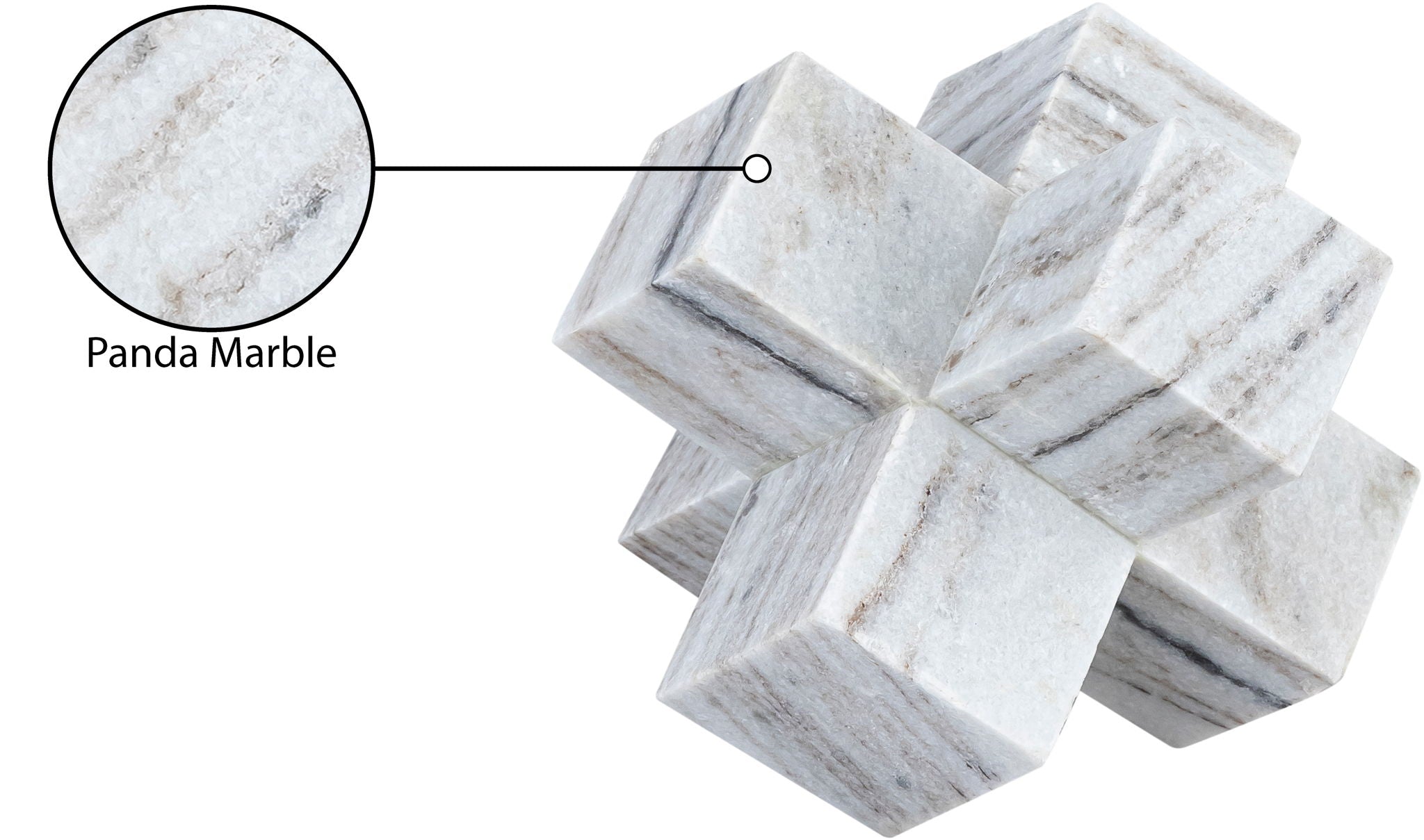 Jack - Marble Decorative Object - Panda