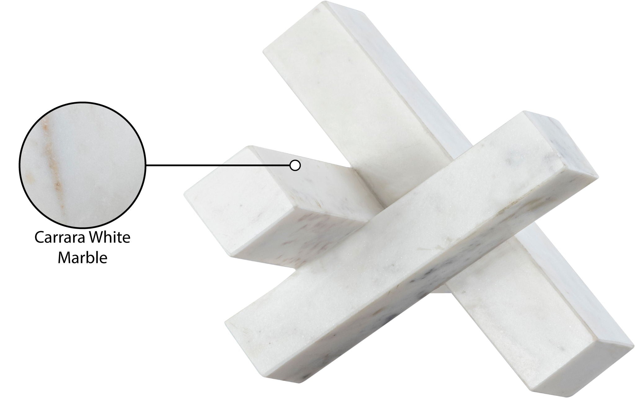 Stix - Marble Decorative Object