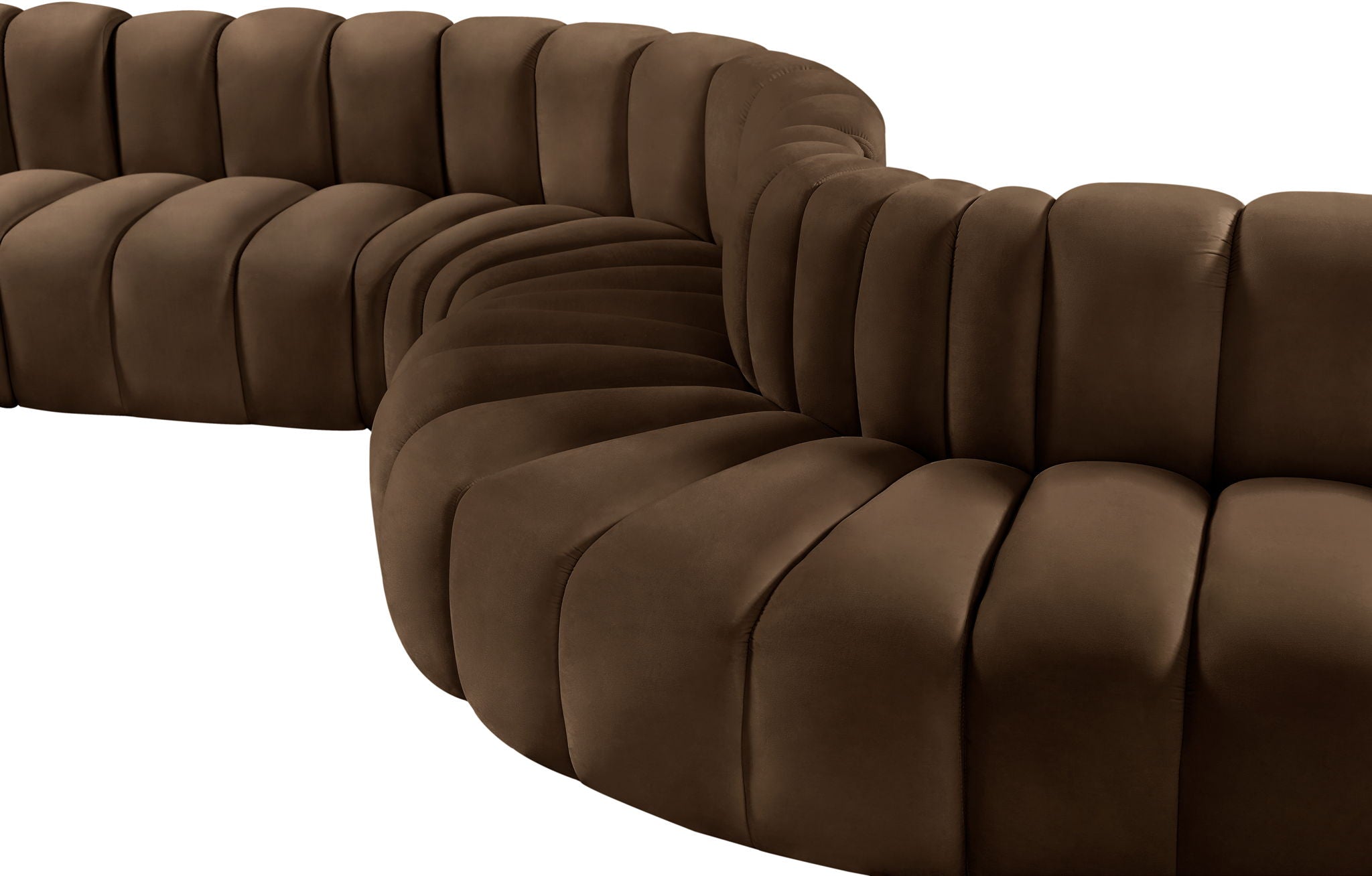 Arc - Velvet 7 Piece Modular Sofa