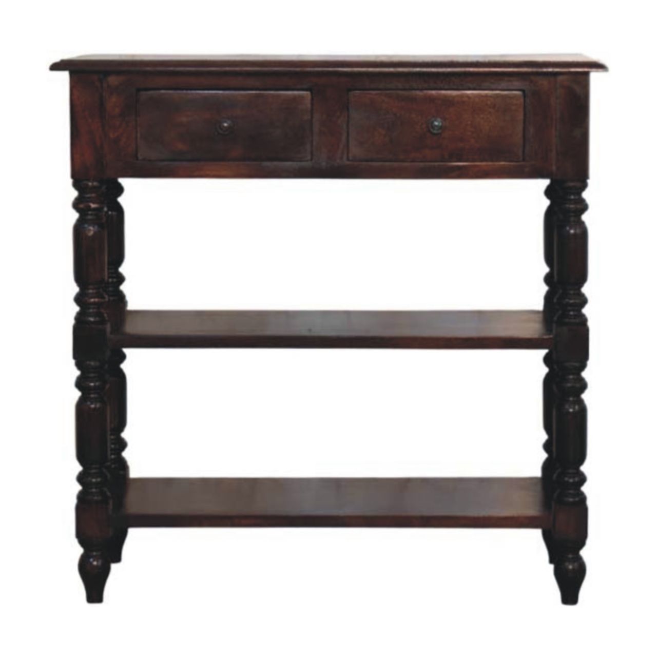 Turned Legs Side Table