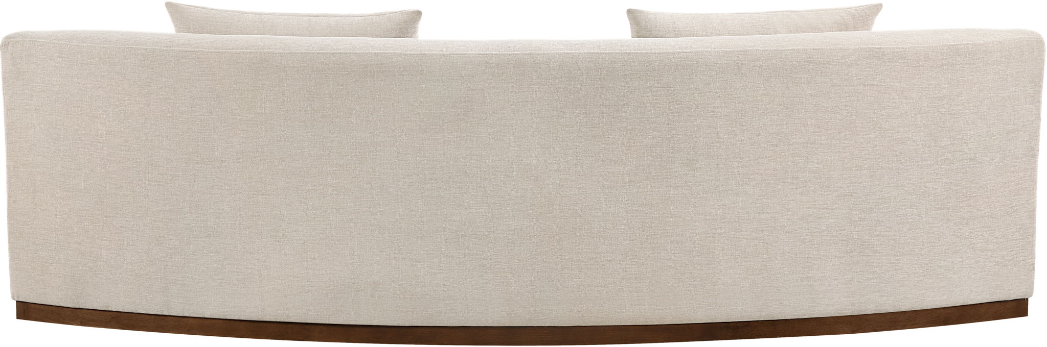 Avanti - 104" Chenille Fabric Upholstered Sofa