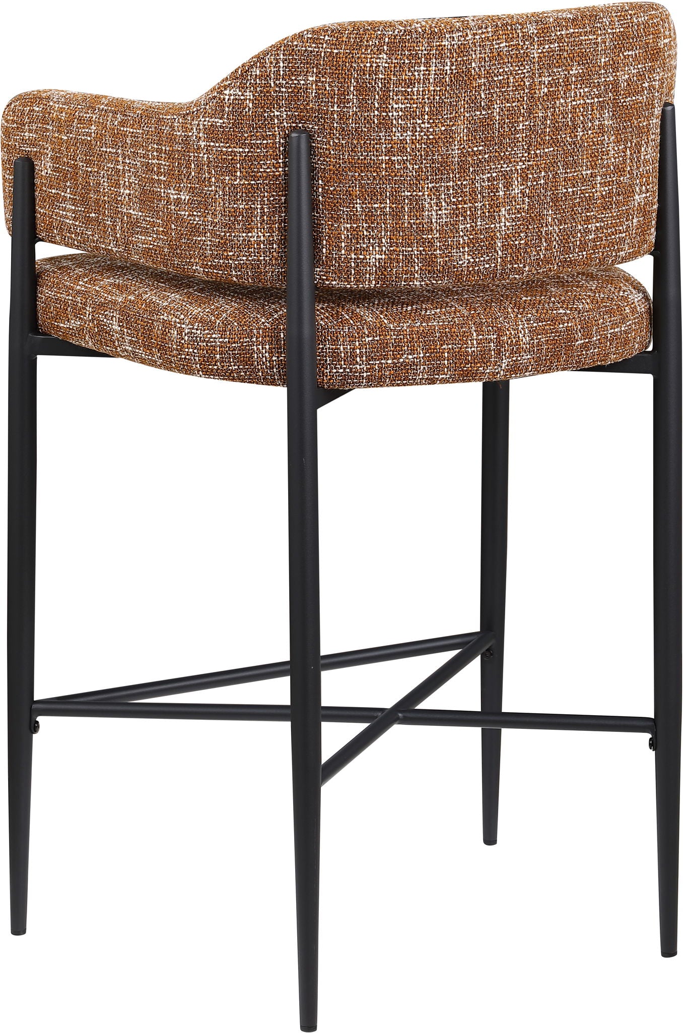 Dame - Fabric Upholstered Counter Stool (Set of 2)