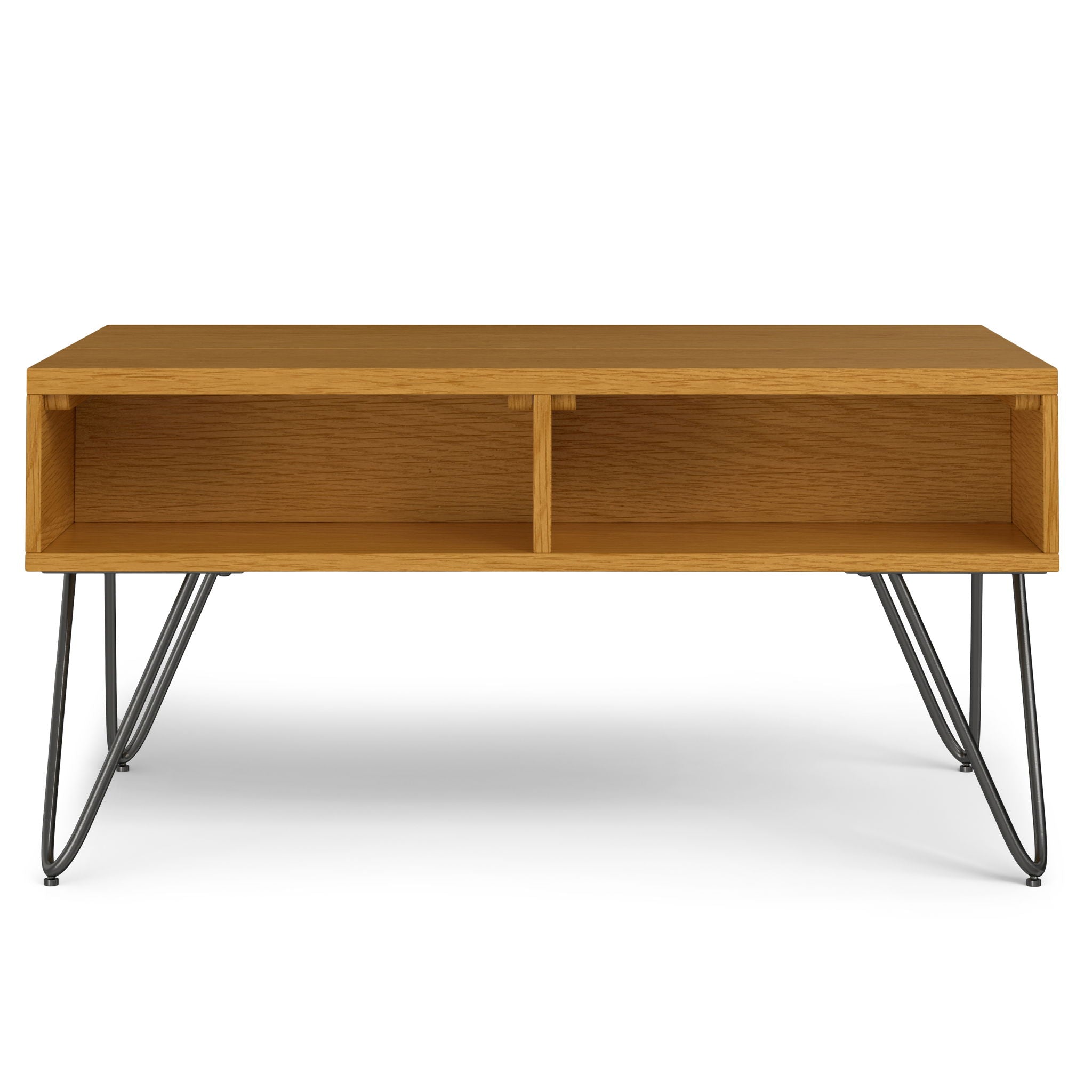 Hunter - Lift Top Coffee With Hidden Storage - Oak