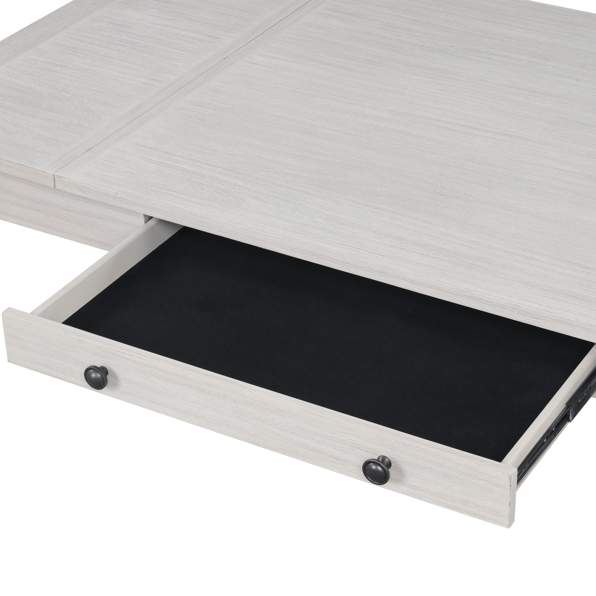 Echo - Rectangle Dining Table - Driftwood