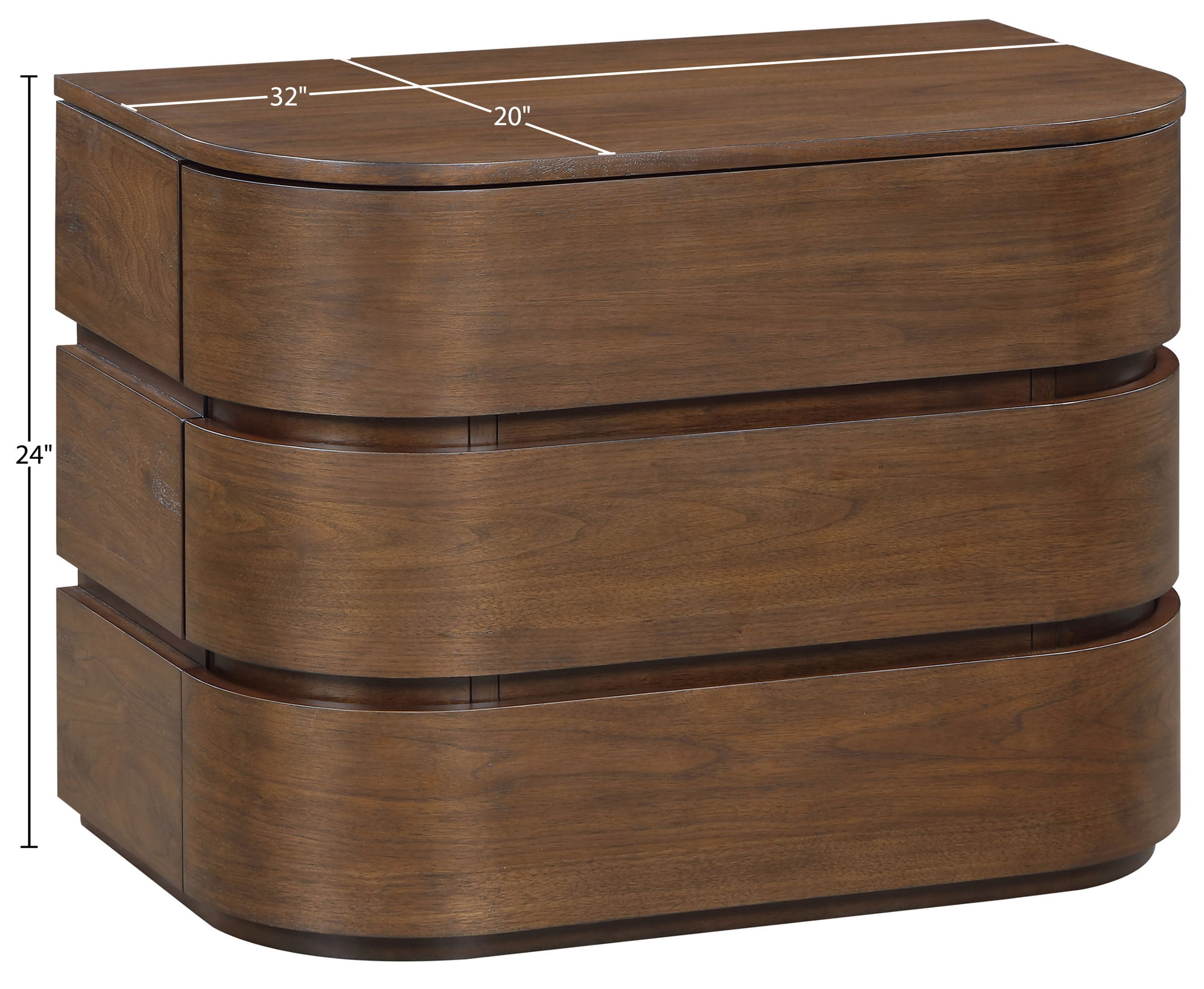 Annalise - Solid Wood Night Stand