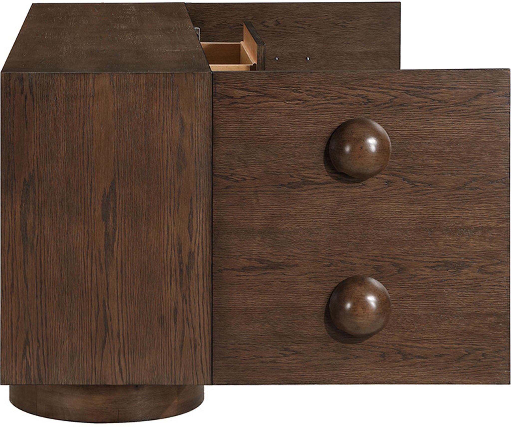 Bubble - Rubberwood with Oak Veneer Sideboard / Buffet