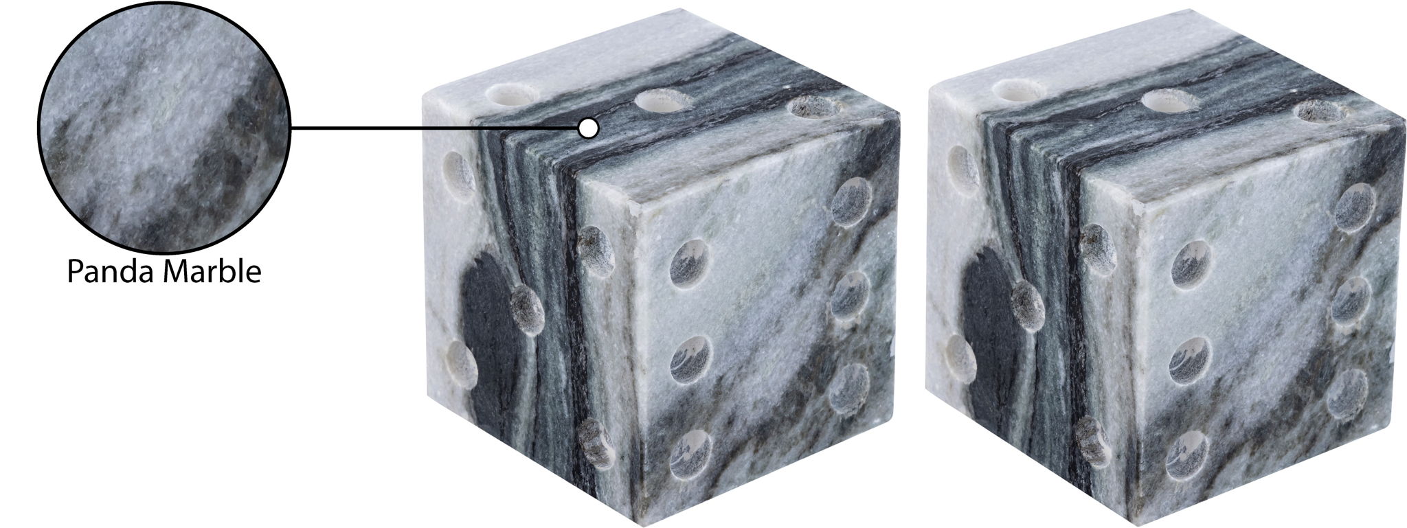 Dice - Marble Decorative