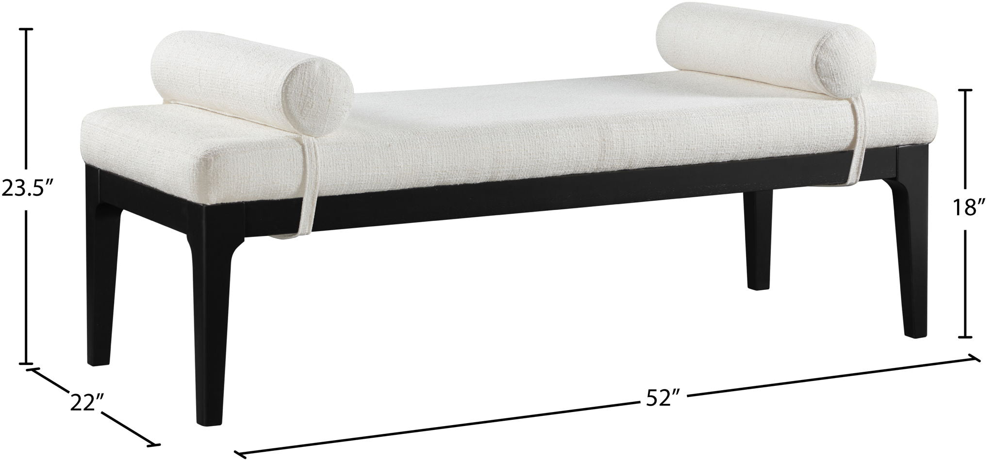 Priscilla - Bench - Black Base