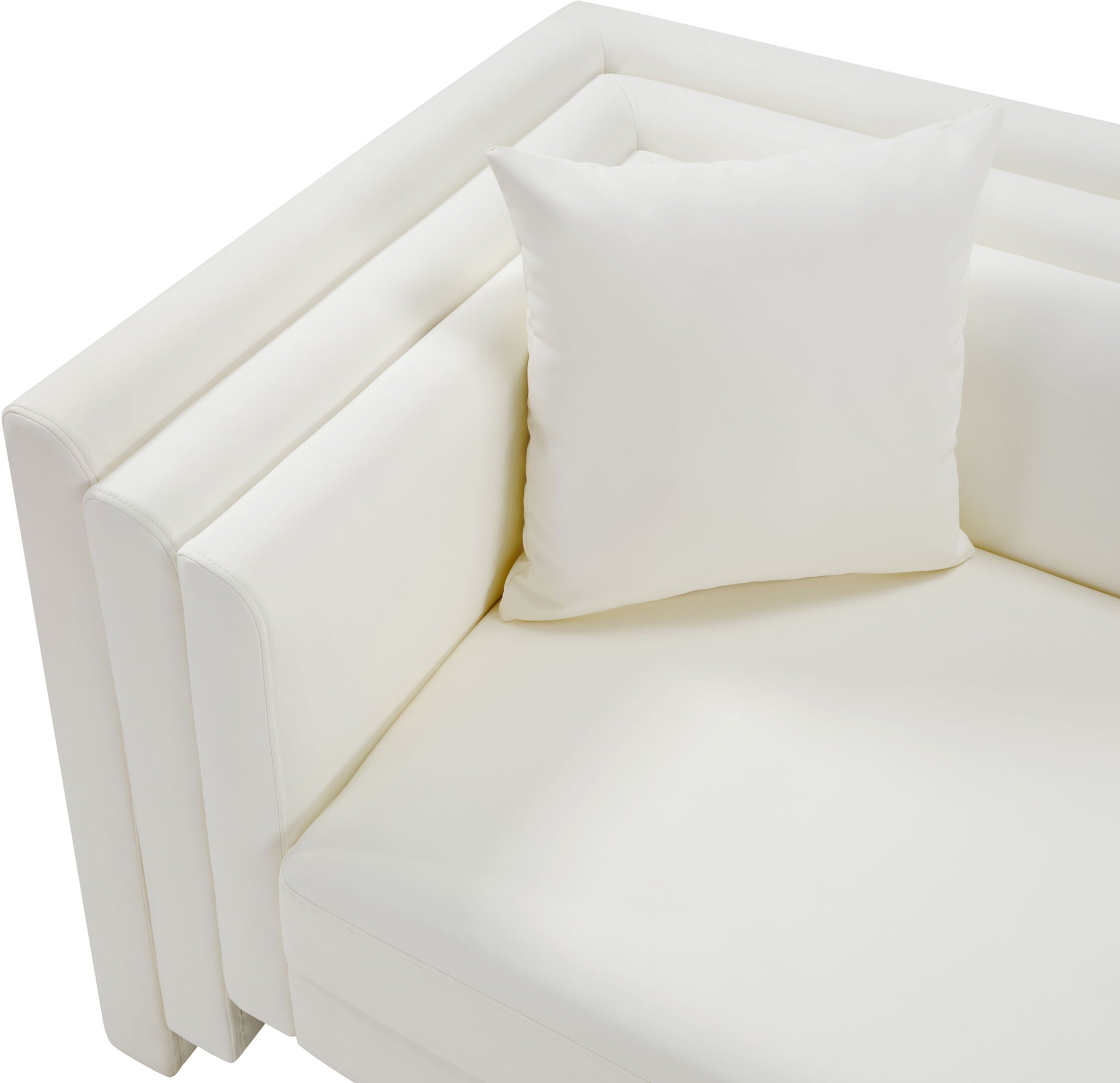 Everett - Vegan Leather Upholstered Loveseat