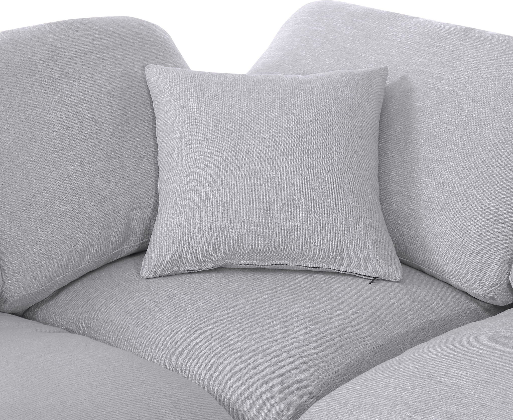 Indulge - Linen 6 Piece Modular U-Shaped Sectional