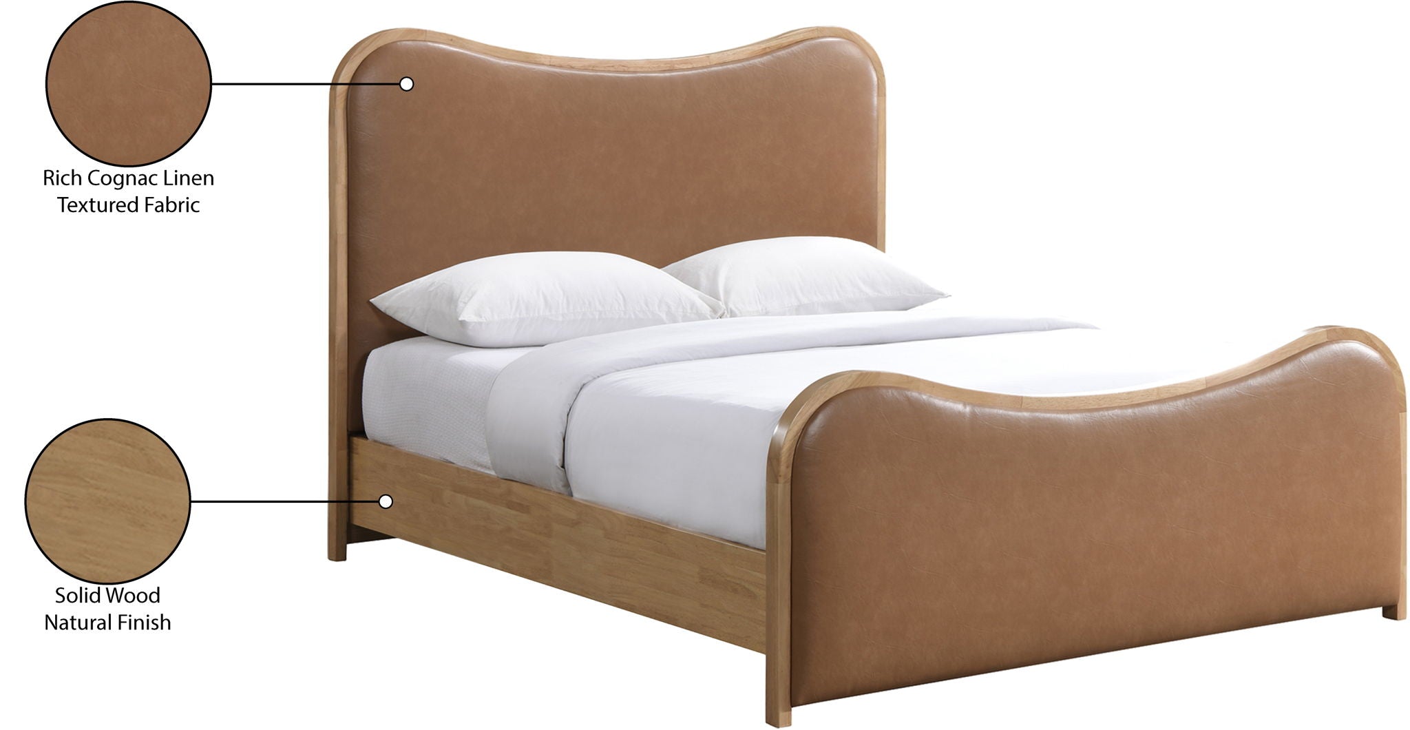 Arvada - Vegan Leather Bed