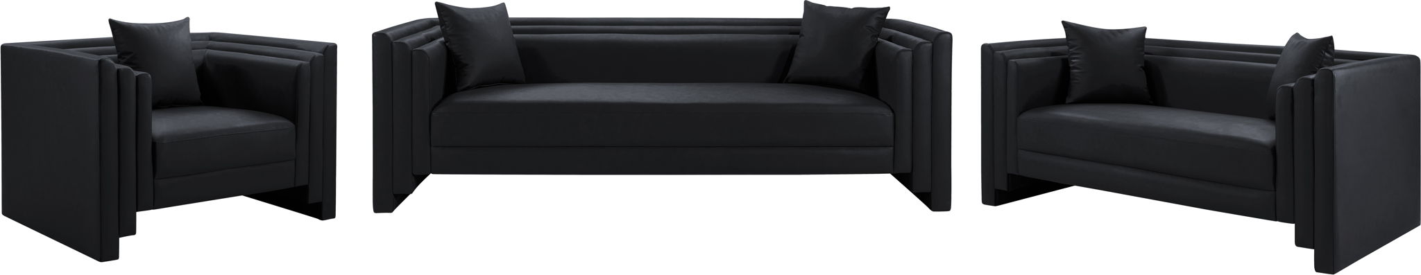Everett - Vegan Leather Upholstered Sofa