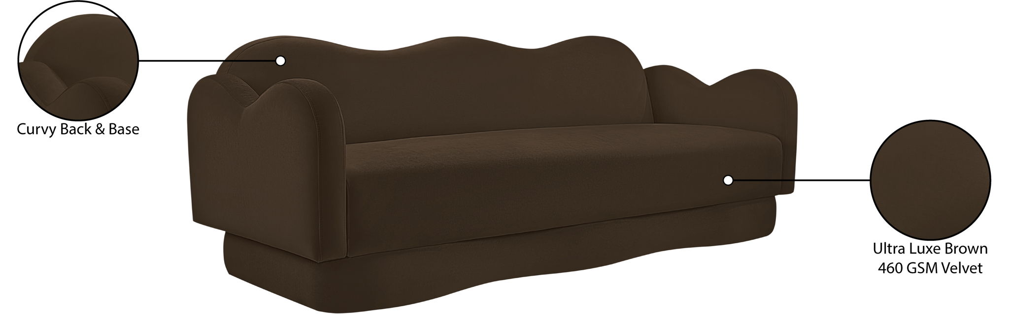 Bloom - Velvet Sofa