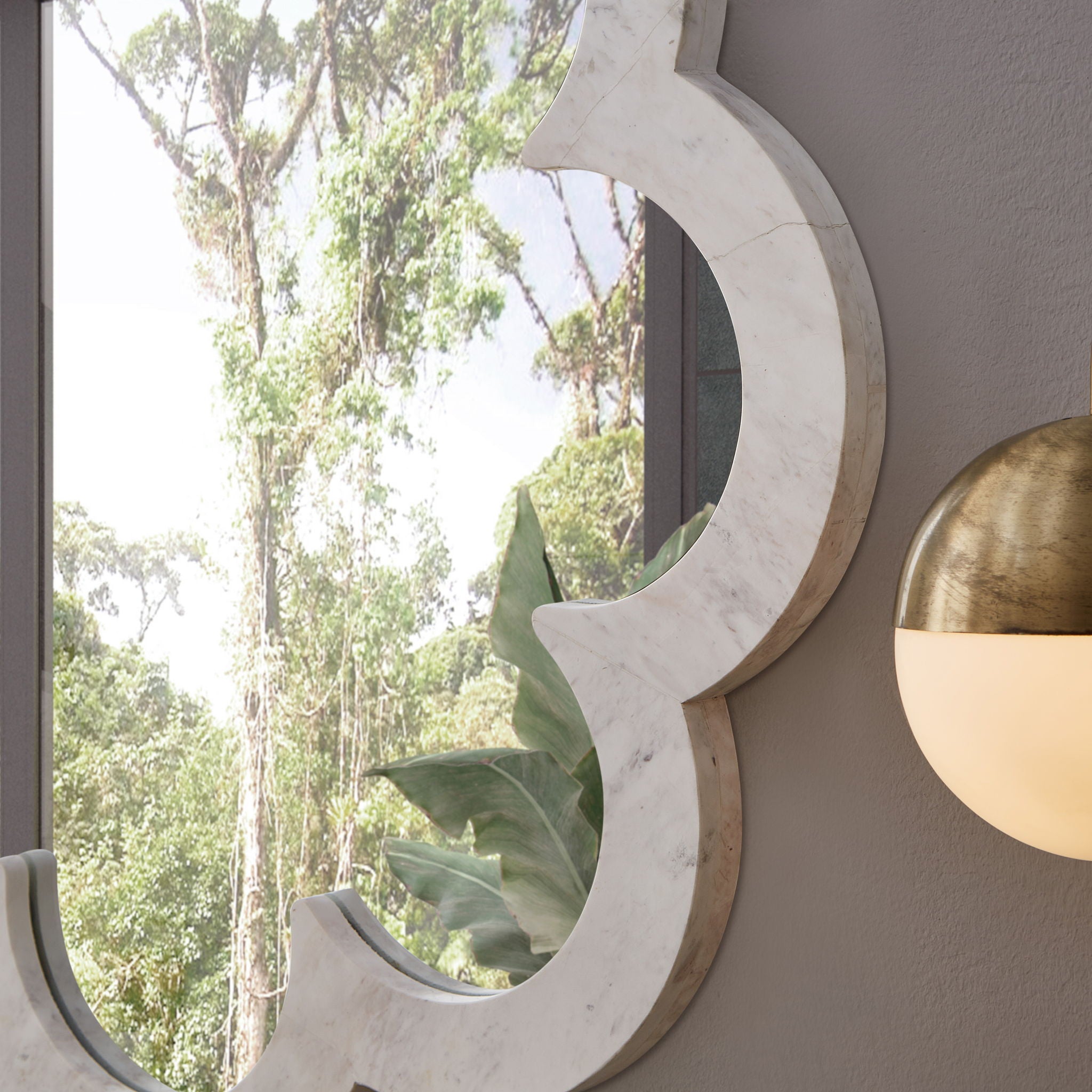 Vicenza - Genuine Marble Frame Mirror