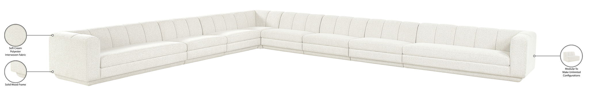Modari - Sectional - Cream