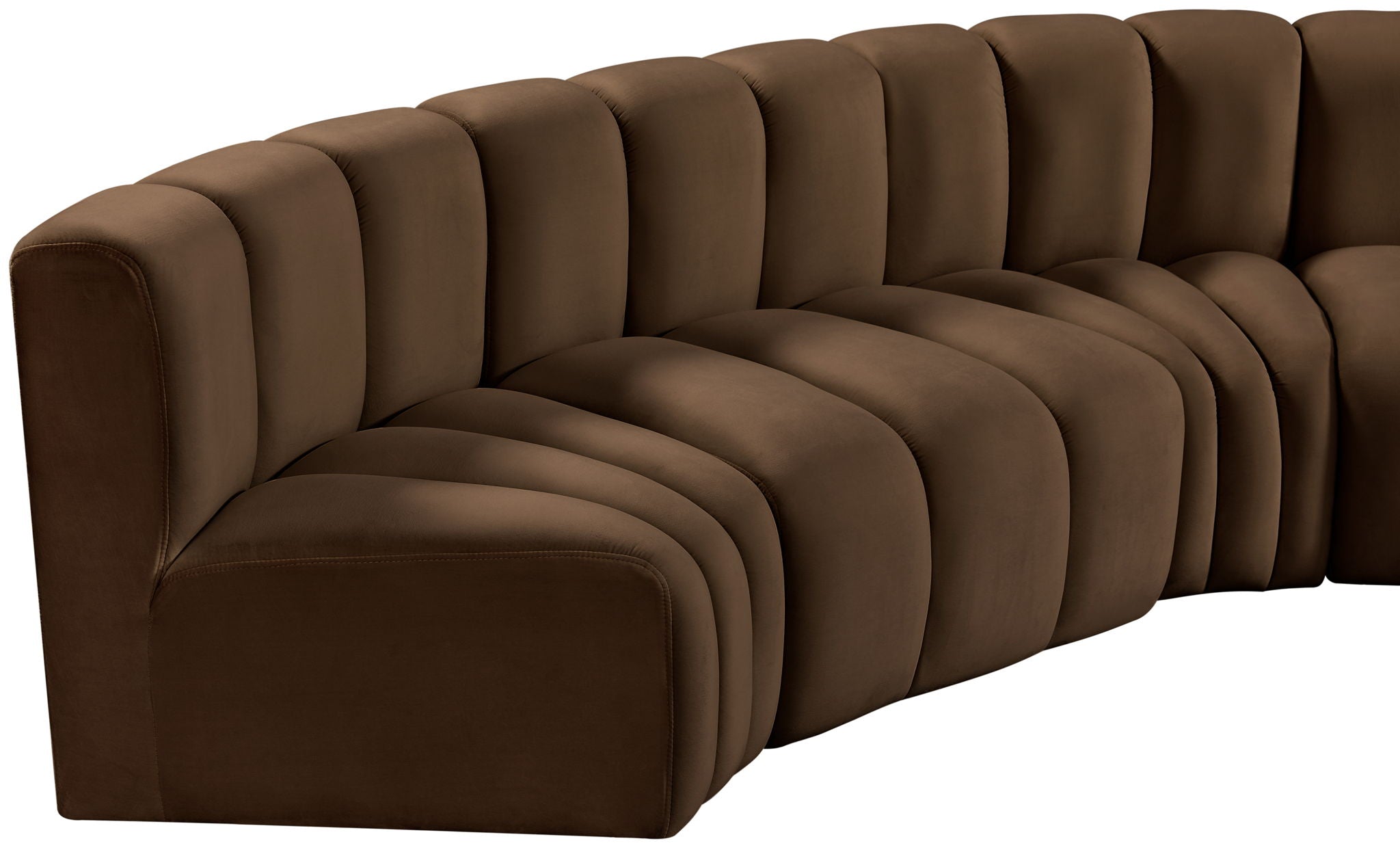 Arc - Velvet 7 Piece Modular Sofa