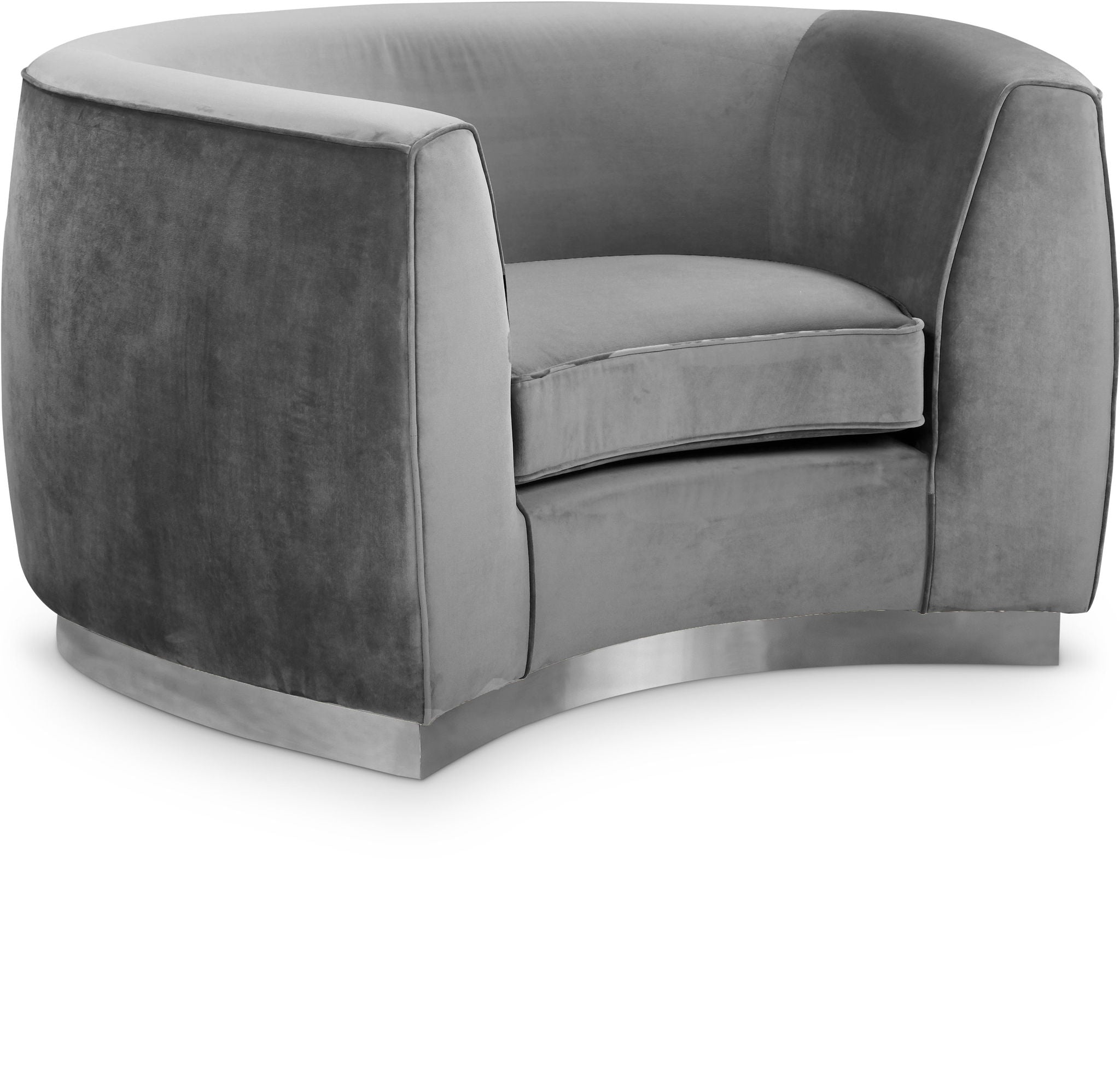Julian - Chair with Chrome Base
