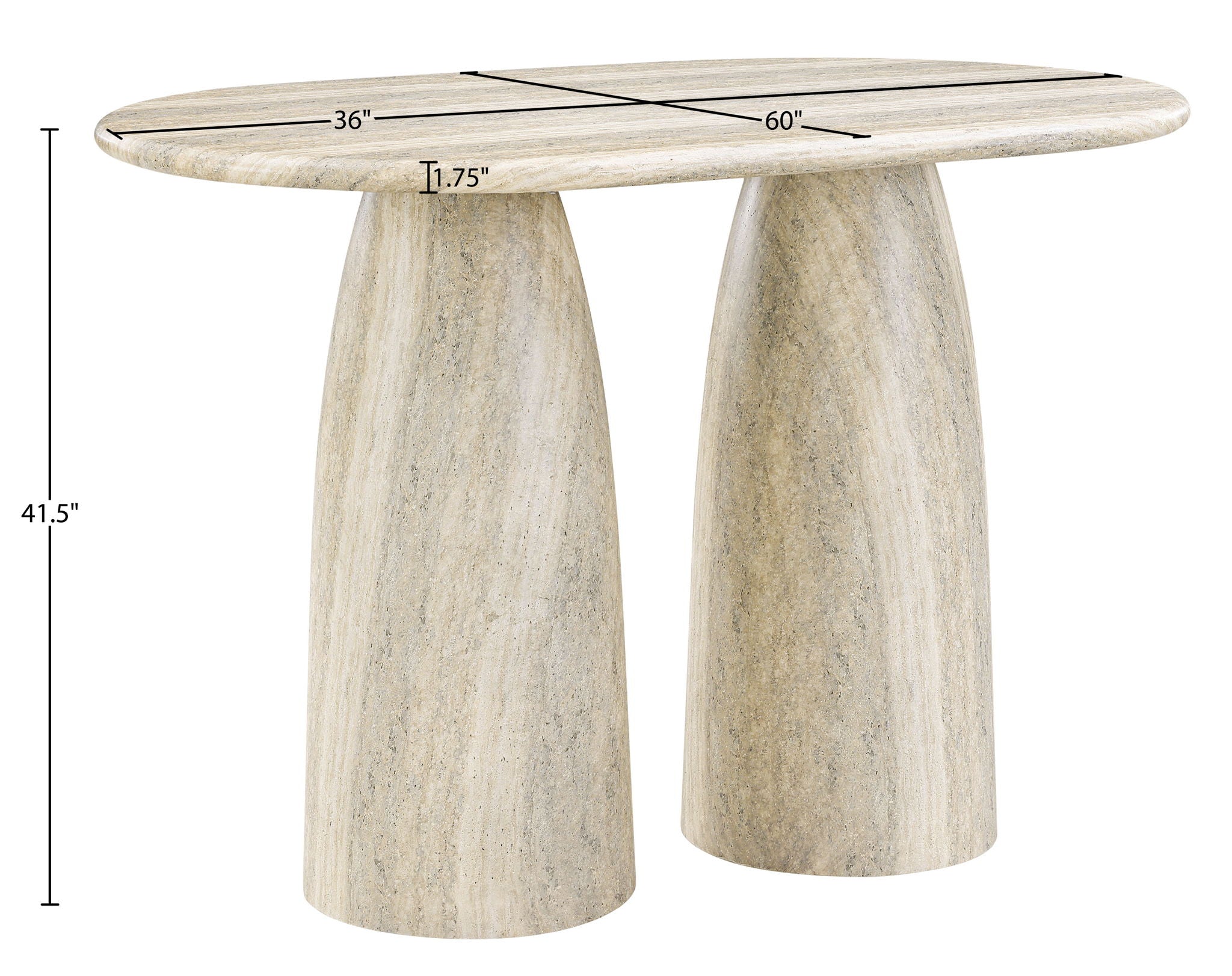 Cosenza - Concrete Indoor / Outdoor Table