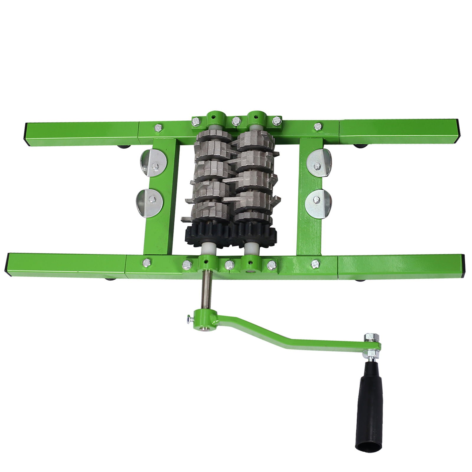 Manual Fruit Wine Press And Crusher For Kitchen, 100% Natural Juice Maker - Green
