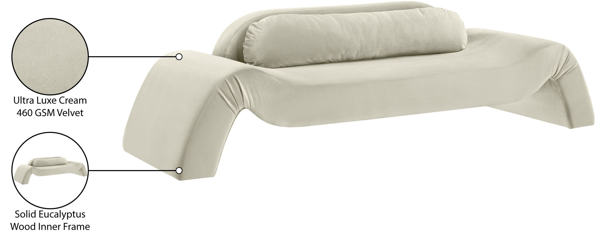 Austin - Velvet Sofa