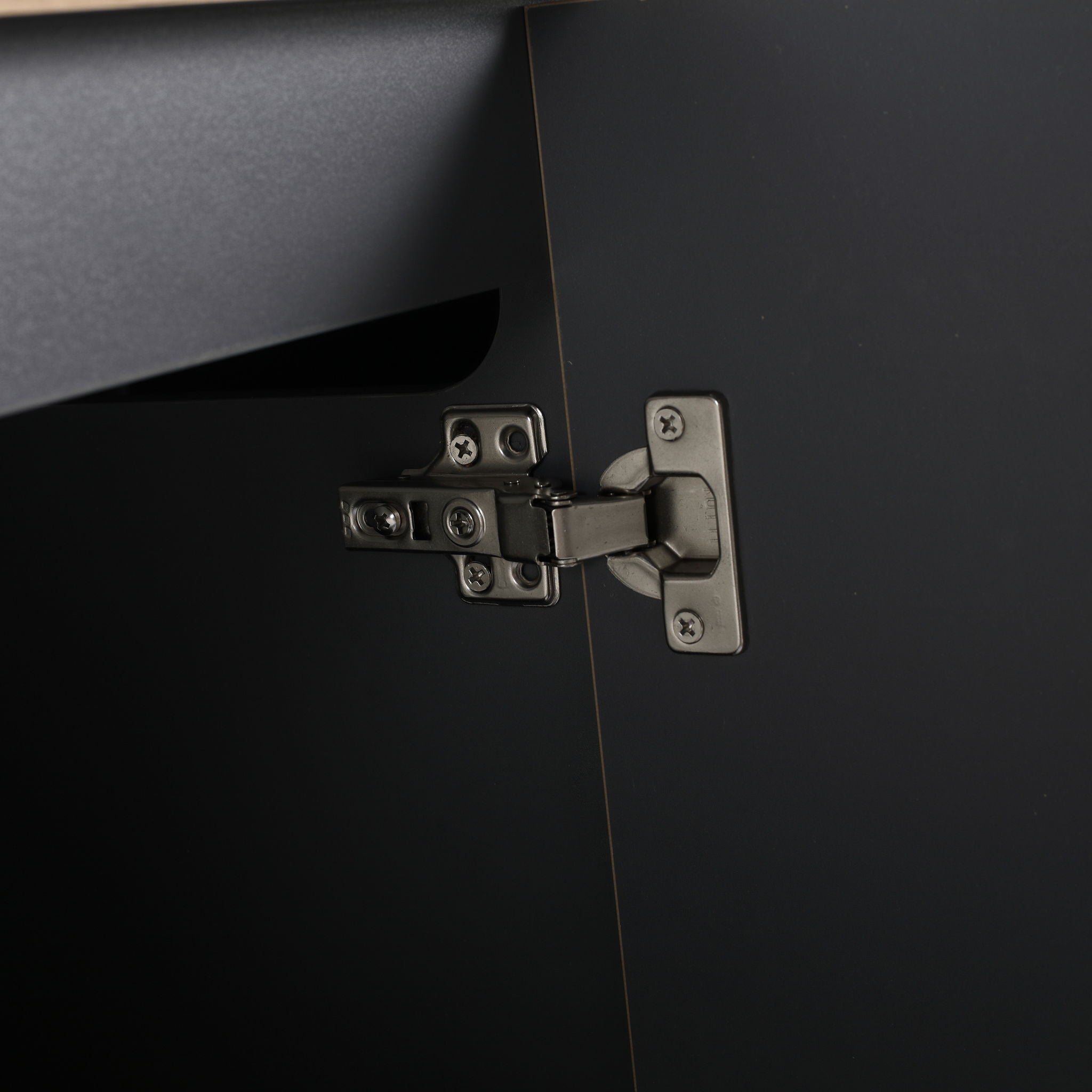 Modern Freestanding Bathroom Vanity With Resin Sink & Soft Close Cabinet Doors