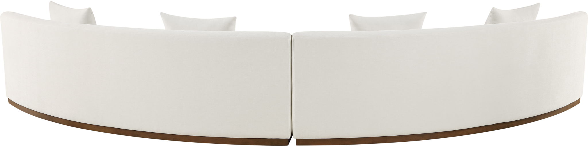 Avanti - 182.5" Chenille Fabric Upholstered 2 Piece Modular Sectional