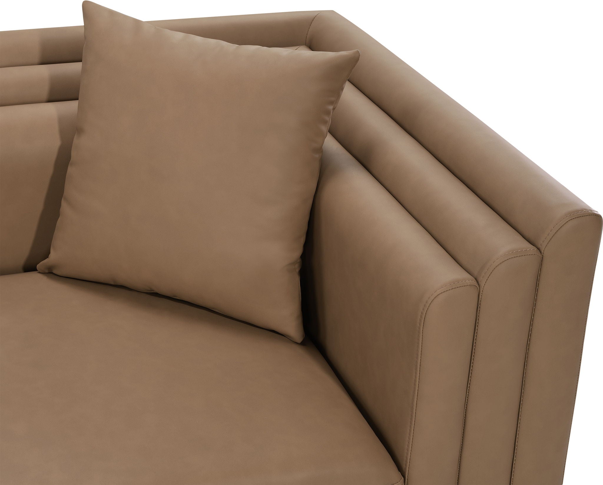Everett - Vegan Leather Upholstered Loveseat