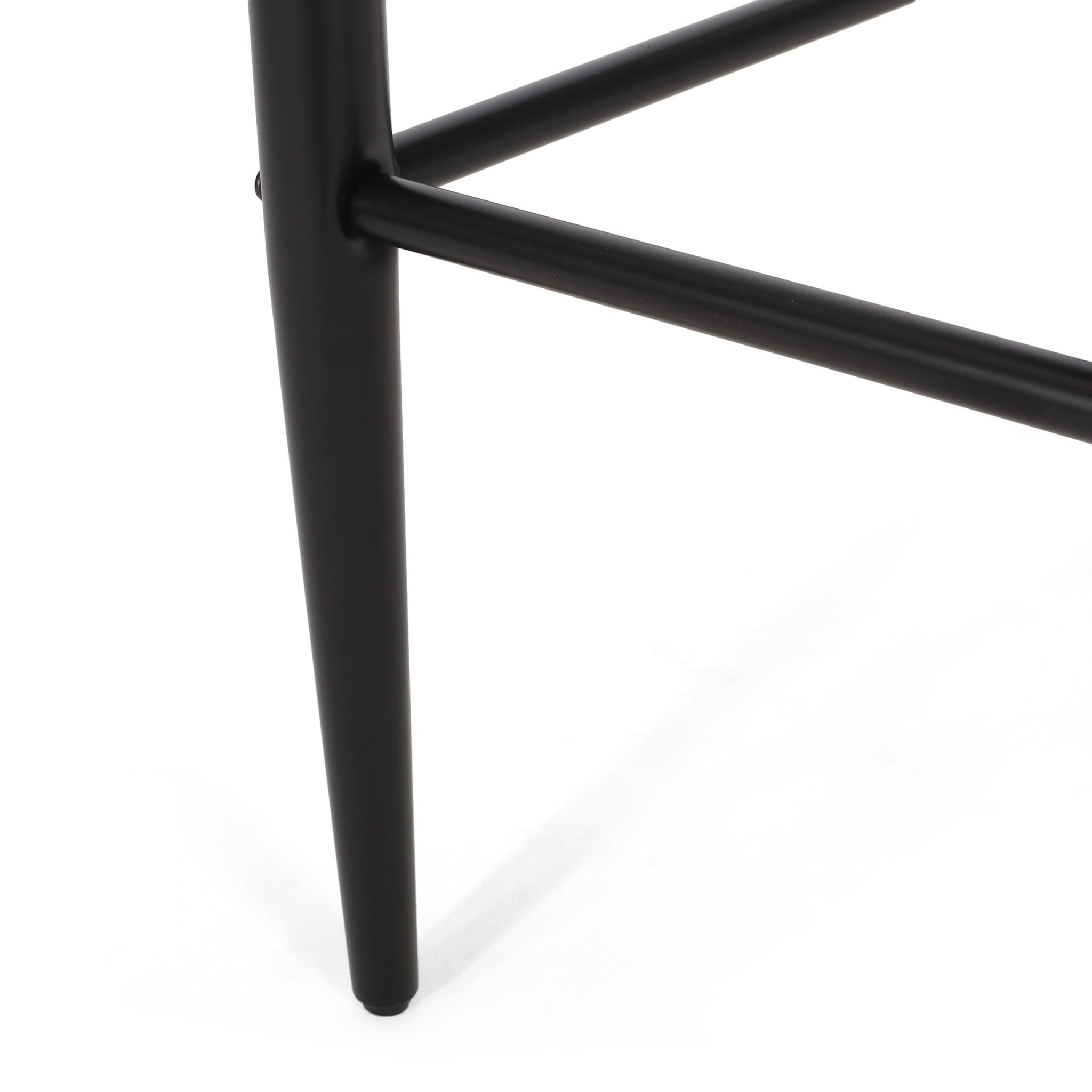 Upholstered Bar Stools With Backs For Kitchen Island (Set of 2)