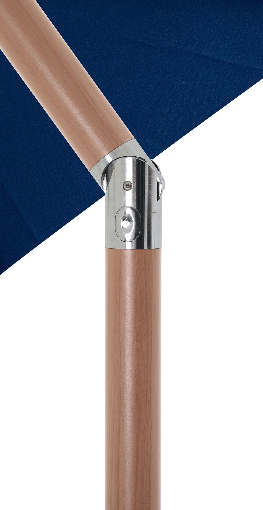 Amalfi - Patio Umbrella - Black Base / Light Brown Pole