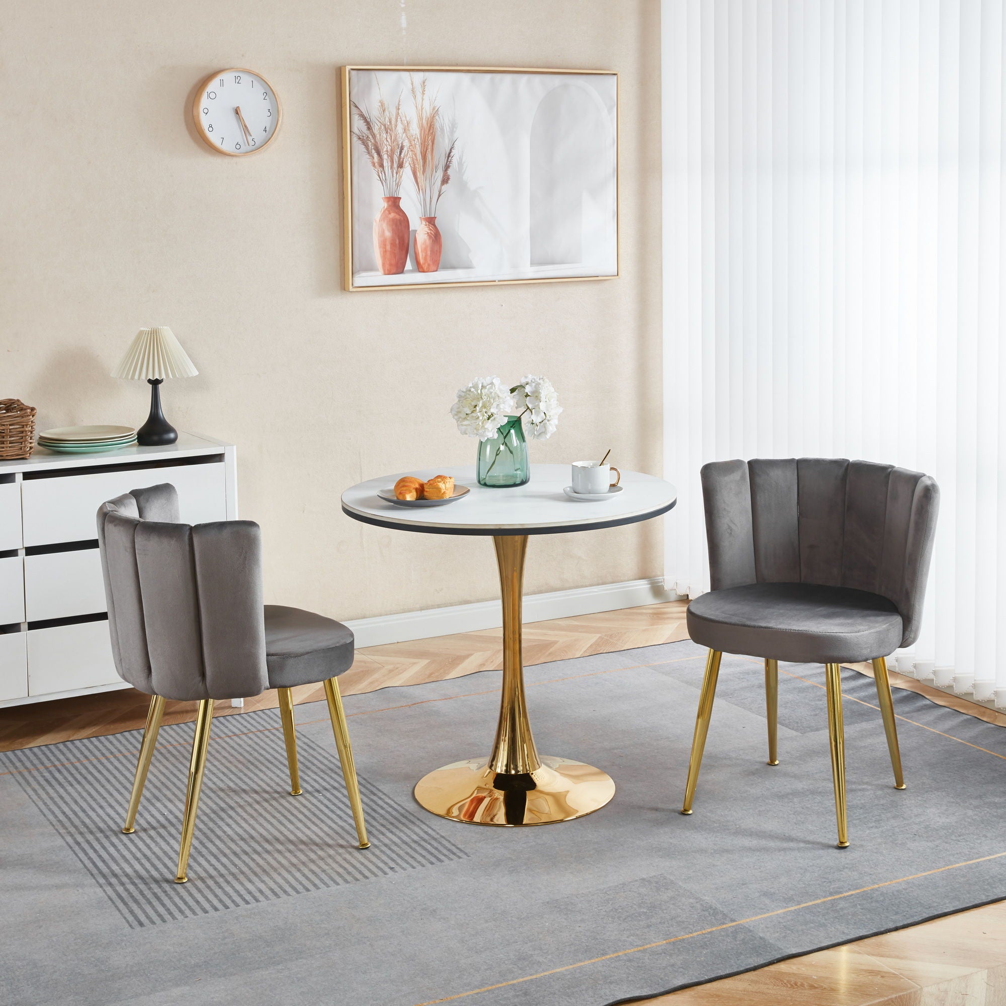 Ergonomic Dining Chair (Set of 2)