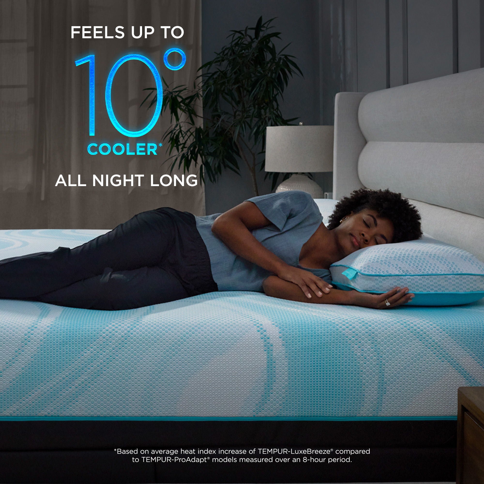 Tempur-Breeze - Soft Mattress - Split Head King