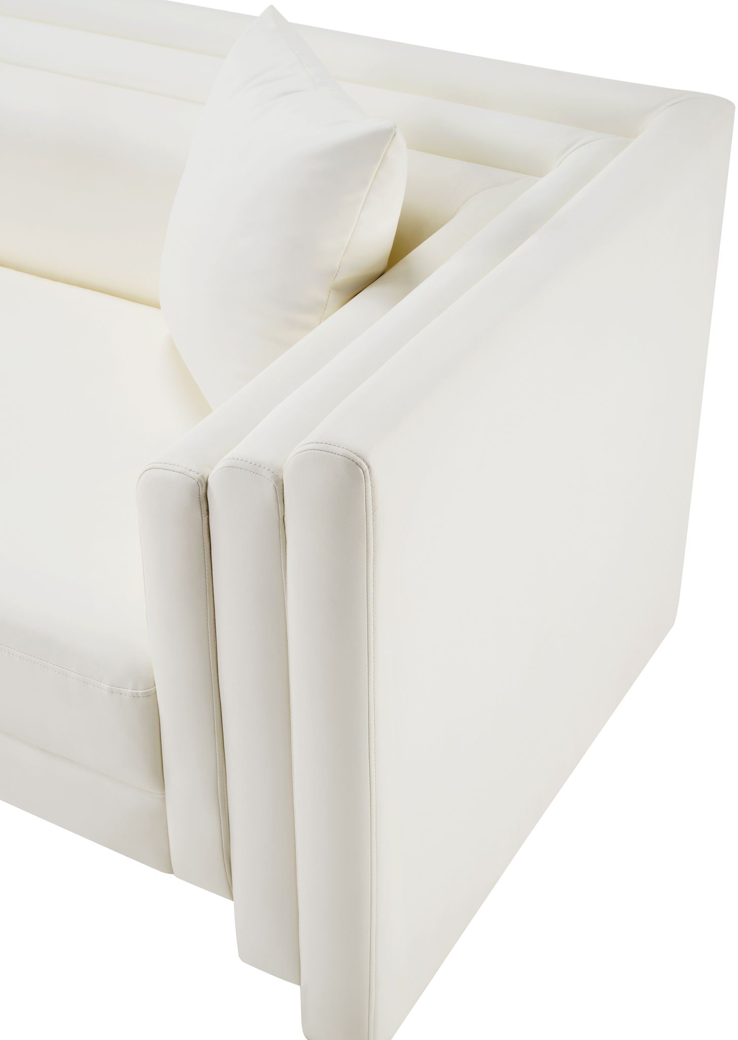 Everett - Vegan Leather Upholstered Sofa