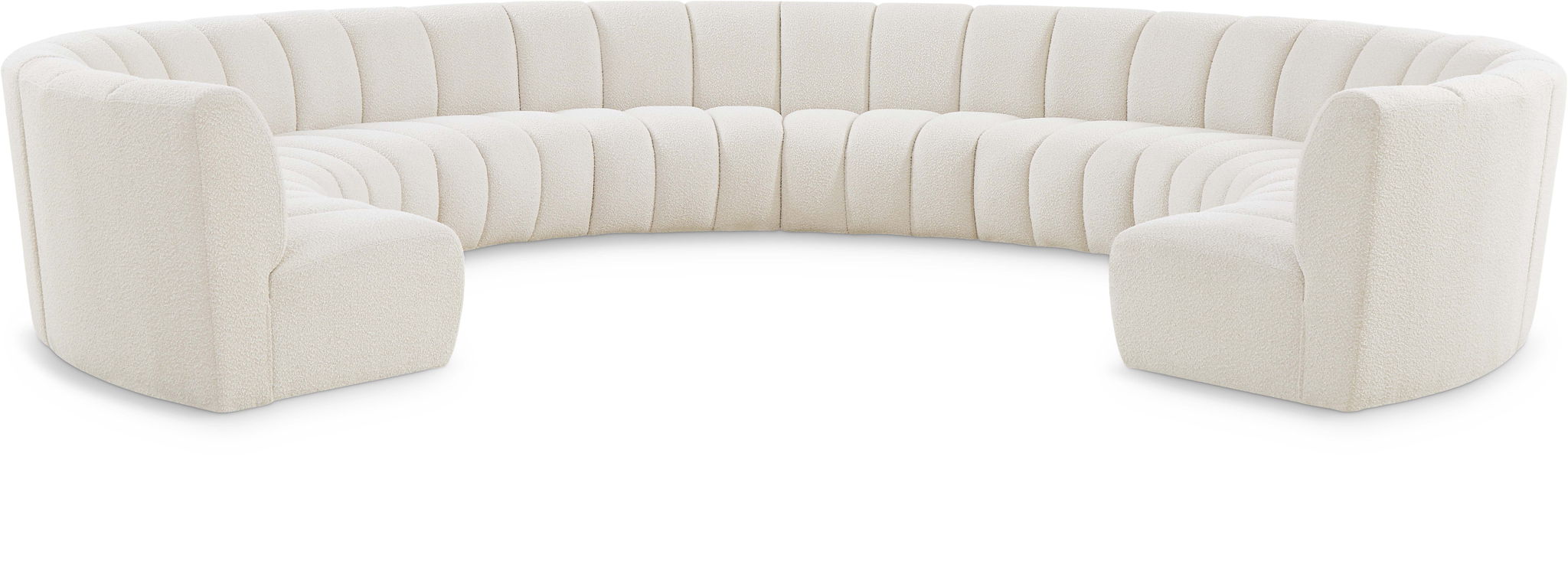 Infinity - 10 Piece Boucle Modular Sectional