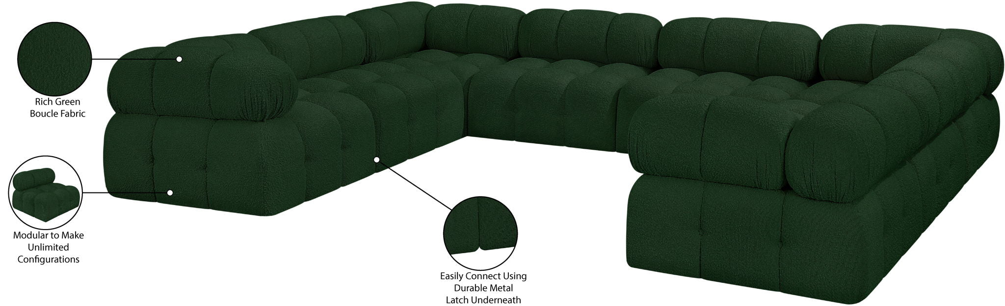 Ames - 8 Piece Modular Sectional