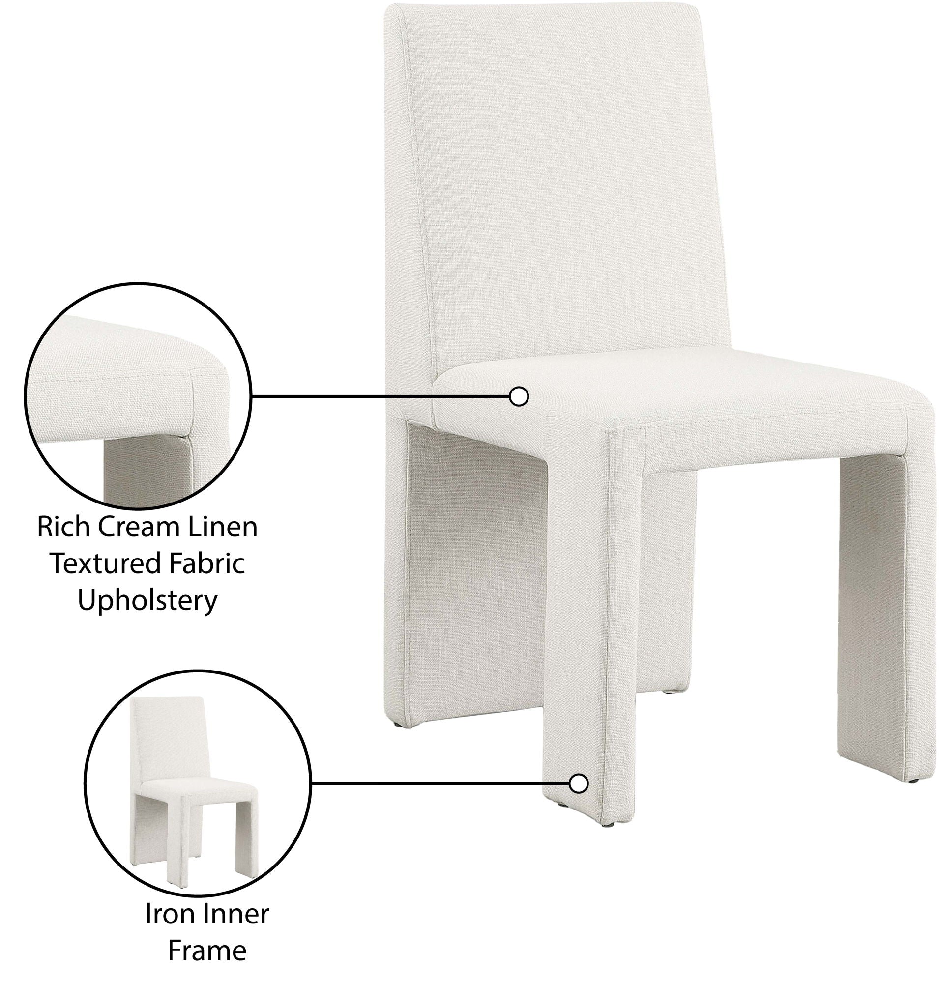 Benson - linen Dining Chair (Set of 2)