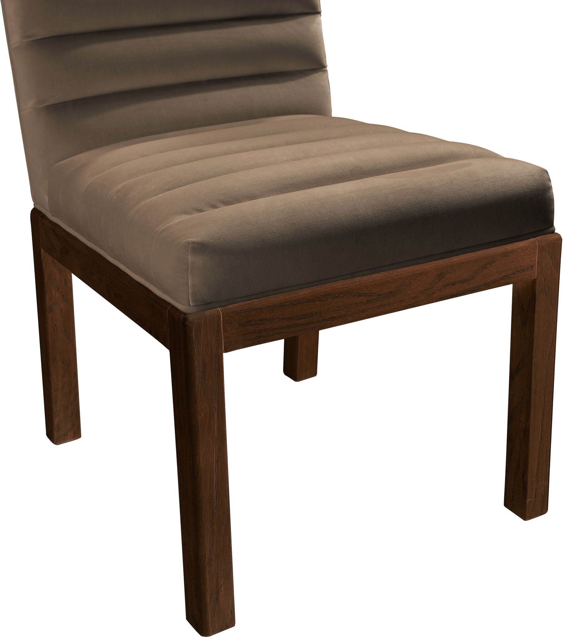 Evelyn - Dining Chair With Brown Legs