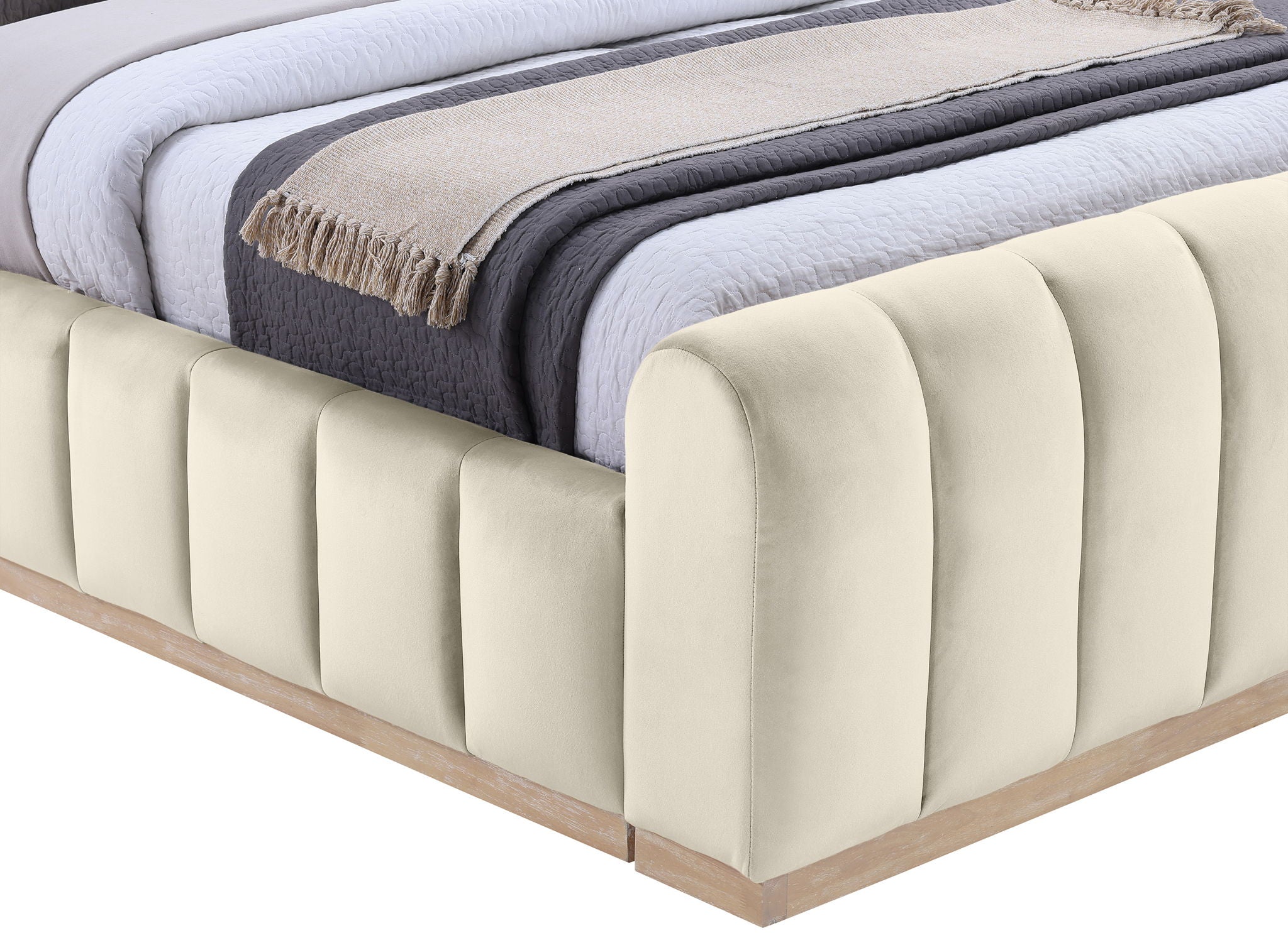 Amara - Velvet Upholstered Bed
