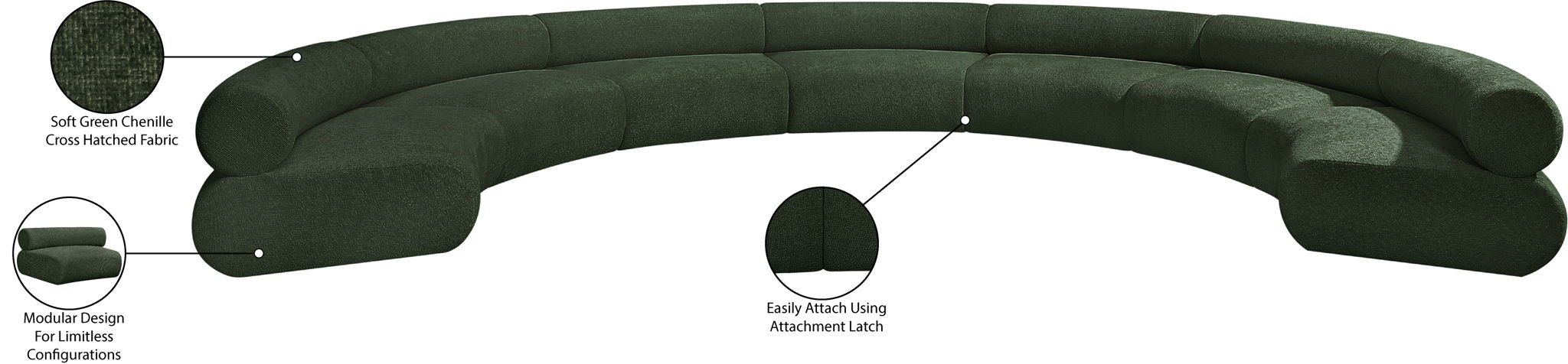 Bale - 7 Piece Modular Sofa