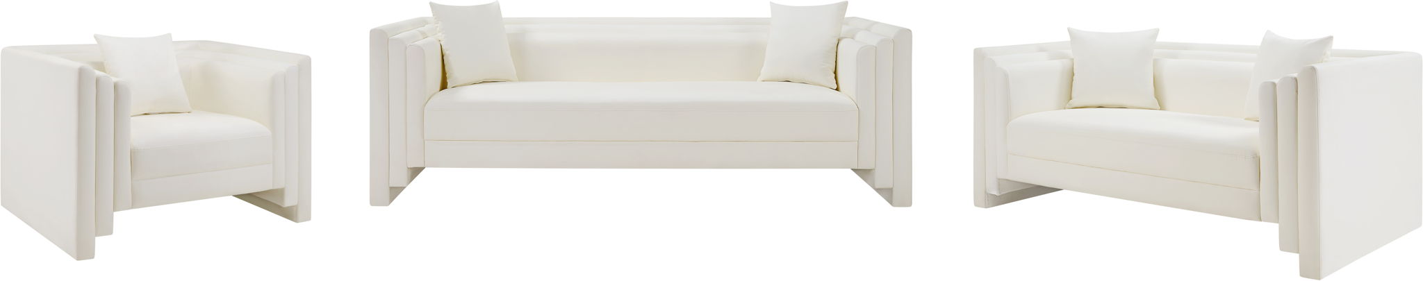 Everett - Vegan Leather Upholstered Loveseat