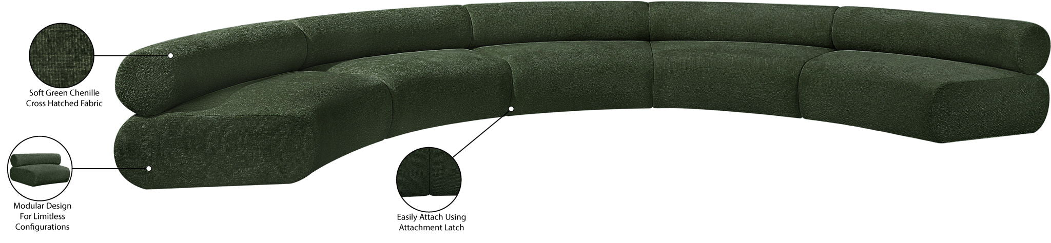Bale - 5 Piece Modular Sofa