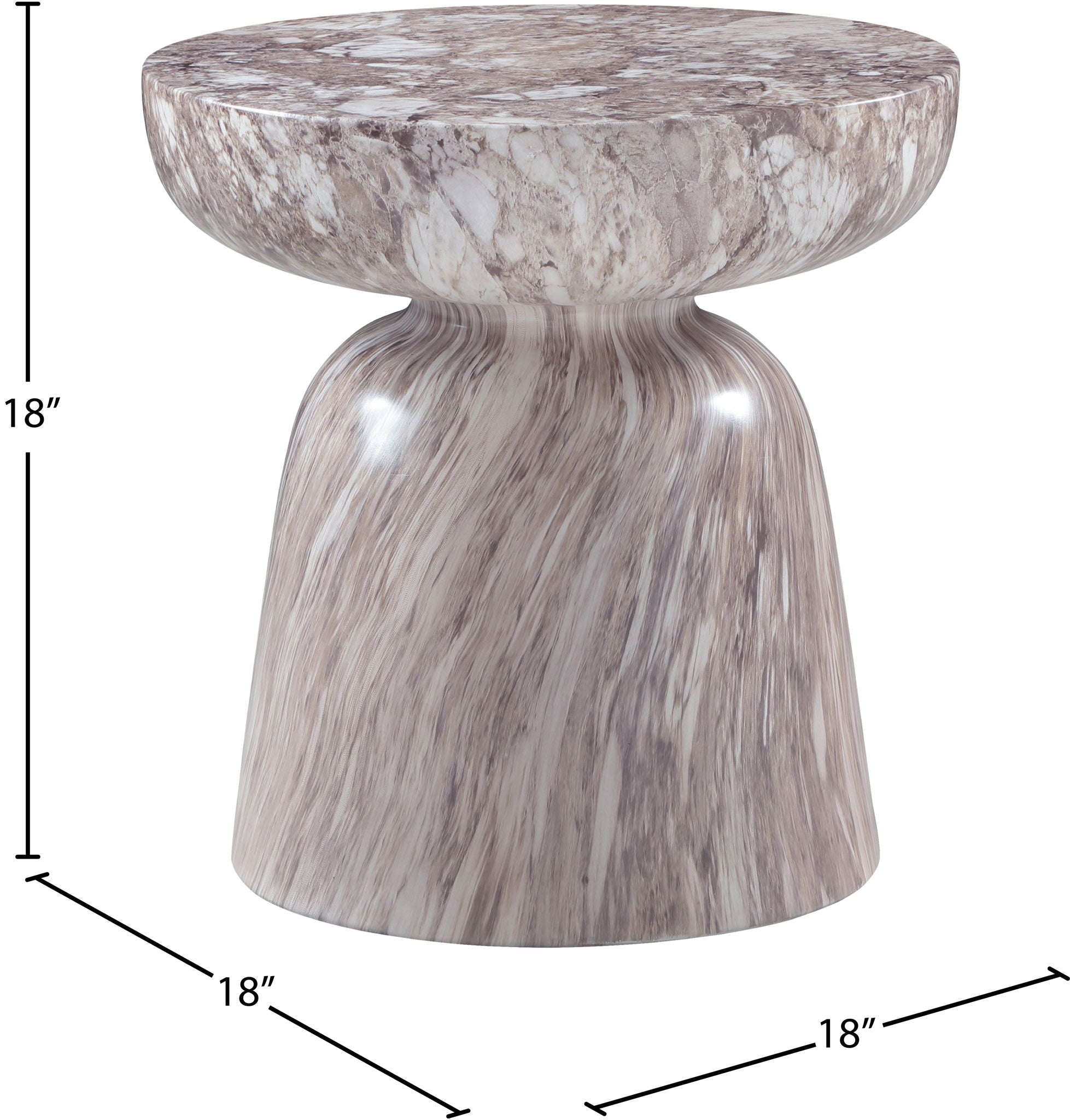 Avellino - Concrete End Table