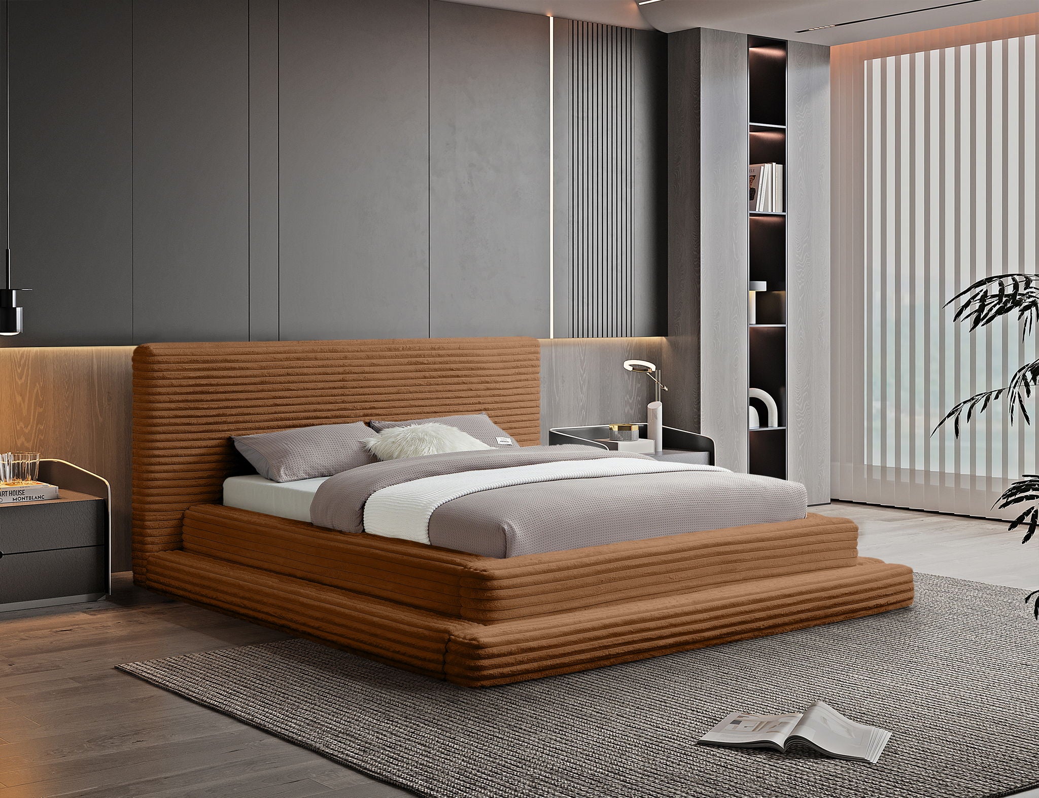 Drew - Fabric Upholstered Bed