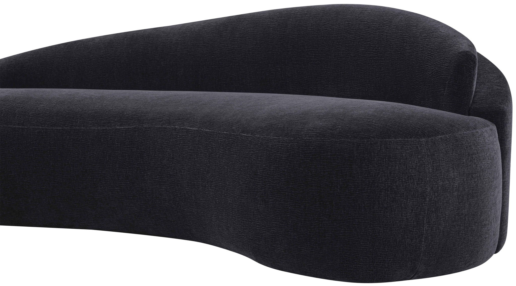 Caspian - Chenille Fabric Upholstered Loveseat